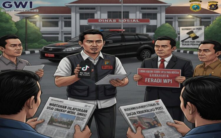Wartawan Dilaporkan Usai Ungkap Dugaan Mobil Dinas, GWI: Jangan Kriminalisasi Pers di Situbondo!