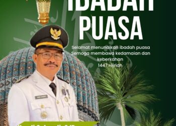 Camat Cilograng Mengucapkan Selamat Menjalani Ibadah Puasa Ramadhan 1447 H