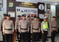 Upacara Kenaikan Pangkat Pengabdian Personel Polres Pelabuhan Tanjung Priok