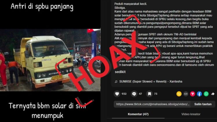 MAHASISWA SIBOLGA BANTAH KERAS ISU PENYELEWENGAN BBM DI JALAN RAJAWALI: “JANGAN TERPROVOKASI BERITA HOAKS!”
