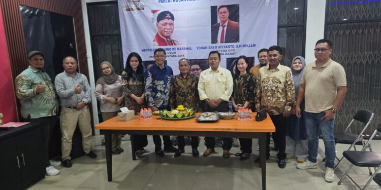 Pemberian Mandat Kepada Ketua, Sekretaris, Bendahara dan Ketua Bidang Dewan Pimpinan Cabang Partai Nusantara Jaya Kota Bogor