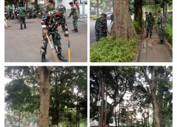TNI AL Dukung Program Gerakan ASRI ( Aman Sehat Resik Indah )