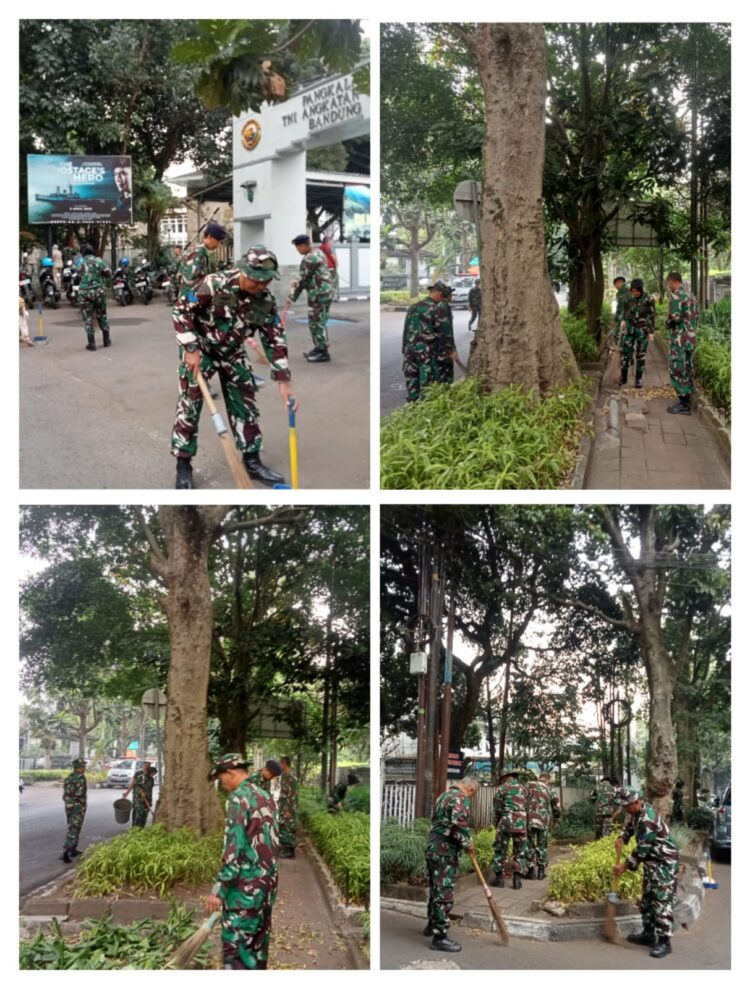 TNI AL Dukung Program Gerakan ASRI ( Aman Sehat Resik Indah )