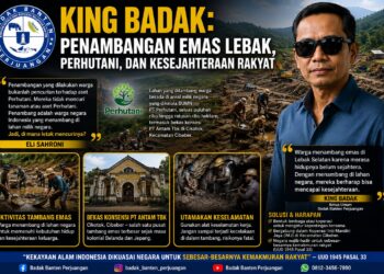 King Badak: Penambangan Emas Lebak, Perhutani, dan Kesejahteraan Rakyat