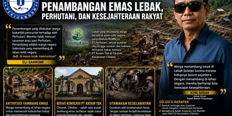King Badak: Penambangan Emas Lebak, Perhutani, dan Kesejahteraan Rakyat