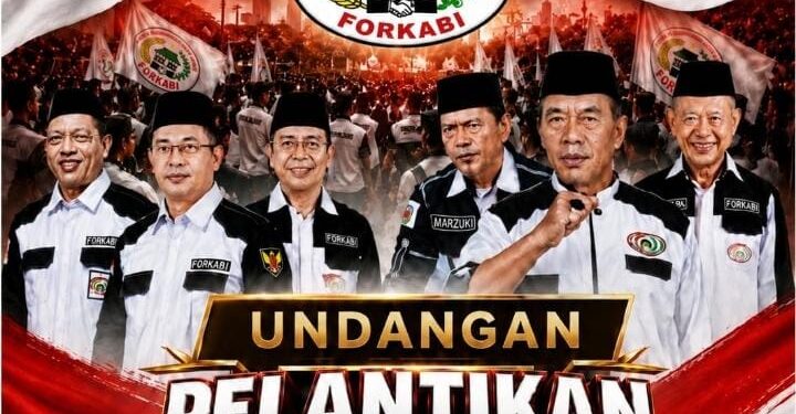 Ketua Umum (DPP-GMPK) Dr. Douglas Pasaribu, Hadiri Acara Pelantikan Pengurus DPP Forkabi 2026 – 2031