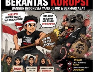 Bersama Melawan Korupsi : Komunitas Pemuda Masyarakat apresiasi Langkah Polri