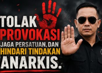 Tolak Provokasi, Jaga Persatuan, dan Hindari Tindakan Anarkis