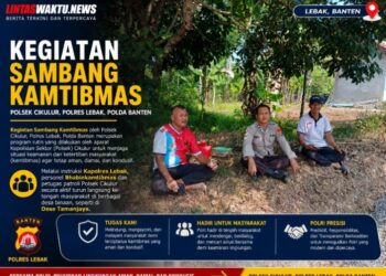 Sambang Kamtibmas Polsek Cikulur Polres Lebak Guna Terciptanya Situasi Kondusif