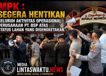 AMPK : Segera Hentikan Seluruh Aktivitas Operasional Perusahaan PT. BSP Atas Status Lahan Yang Disengketakan