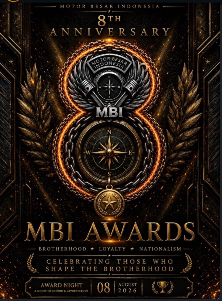 Ketua BAI Chapter Bogor Raya Ucapkan Selamat HUT ke-8 MBI dan MBI Awards 2026, Tegaskan Semangat Brotherhood Tanpa Batas