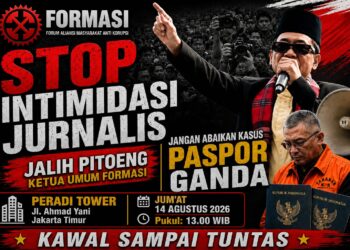 Massa Jurnalis dan Korban Dugaan Manipulasi Data Tuntut PERADI Tindak Tegas Oknum Pengacara