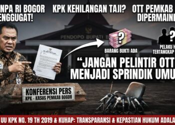 BPI KPNPA RI Bogor Kecam Sikap Inkonsistensi KPK dalam Penanganan Skandal Kasus di Pemkab Bogor