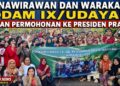 Purnawirawan dan Warakawuri Kodam IX/Udayana Ajukan Permohonan ke Presiden Prabowo