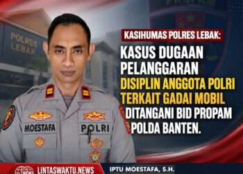 Kasihumas Polres Lebak: Kasus Dugaan Pelanggaran Disiplin Anggota Polri Terkait Gadai Mobil Ditangani Bid Propam Polda Banten