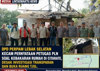 DPD PERPAM Lebak Selatan Kecam Pernyataan Petugas PLN soal Kebakaran Rumah di Citarate, Desak Investigasi Transparan dan Buka Ruang TJSL