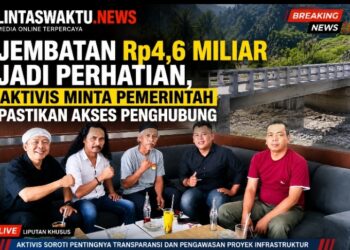 Jembatan Rp4,6 Miliar Jadi Perhatian, Aktivis Minta Pemerintah Pastikan Akses Penghubung