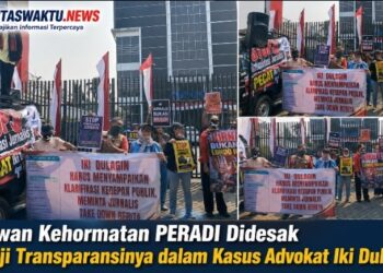 Dewan Kehormatan PERADI Didesak Diuji Transparansinya dalam Kasus Advokat Iki Dulagin
