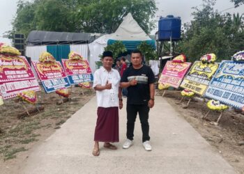 Karangan Bunga Membanjiri Walimatul Khitan M. Syaheer Abdillah Haz, AWDI Pandeglang Turut Hadir Berikan Doa