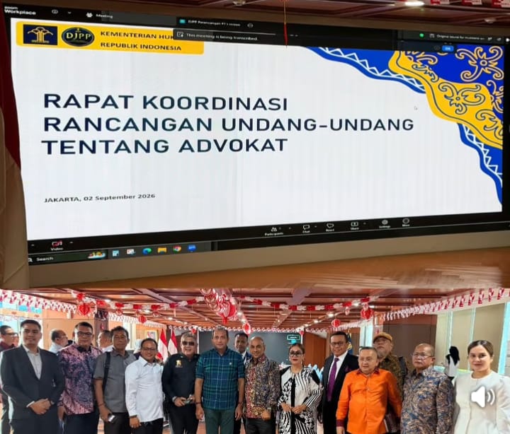 PERADI PROFESIONAL Sampaikan Pandangan Strategis Dalam Rapat Penyusunan RUU Advokat