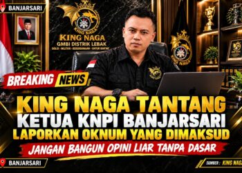 King Naga Tantang Ketua KNPI Banjarsari Laporkan Oknum yang Dimaksud: Jangan Bangun Opini Liar Tanpa Dasar