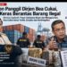 Presiden Panggil Dirjen Bea Cukai, BCW: Sinyal Keras, Perang terhadap Penyelundupan Harus Menyentuh Jaringan Besar