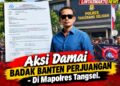 Aksi Damai Badak Banten Perjuangan – Di Mapolres Tangsel