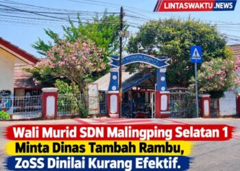Wali Murid SDN Malingping Selatan 1 Minta Dinas Tambah Rambu, ZoSS Dinilai Kurang Efektif