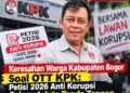 Keresahan Warga Kabupaten Bogor Soal OTT KPK: Petisi 2026 Anti Korupsi Galang 1 Juta Tanda Tangan
