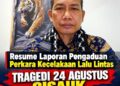 Resume Laporan Pengaduan Perkara Kecelakaan Lalu Lintas