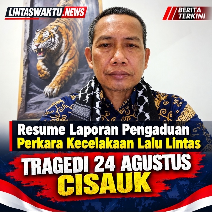 Resume Laporan Pengaduan Perkara Kecelakaan Lalu Lintas