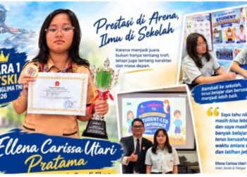 Juara 1 Jetski Piala Panglima TNI 2026, Ellena Tetap Belajar Dan Terus Mengejar Nilai Tinggi
