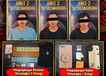 Satresnarkoba Polres Lebak Amankan 55,30 Gram Sabu dalam Dua Pengungkapan