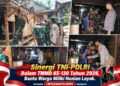 Sinergi TNI-POLRI Dalam TMMD KE-130 Tahun 2026, Bantu Warga Miliki Hunian Layak