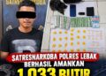 Satresnarkoba Polres Lebak Berhasil Amankan 1.033 Butir Obat Jenis Tramadol dan Hexymer