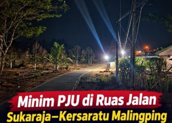 Minim PJU di Ruas Jalan Sukaraja–Kersaratu Malingping Dikeluhkan, Warga Desak Pemerintah Segera Bertindak