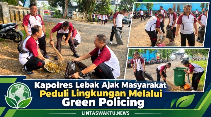 Kapolres Lebak Ajak Masyarakat Peduli Lingkungan Melalui Green Policing