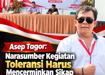 Asep Tagor: Narasumber Kegiatan Toleransi Harus Mencerminkan Sikap Menghargai Perbedaan