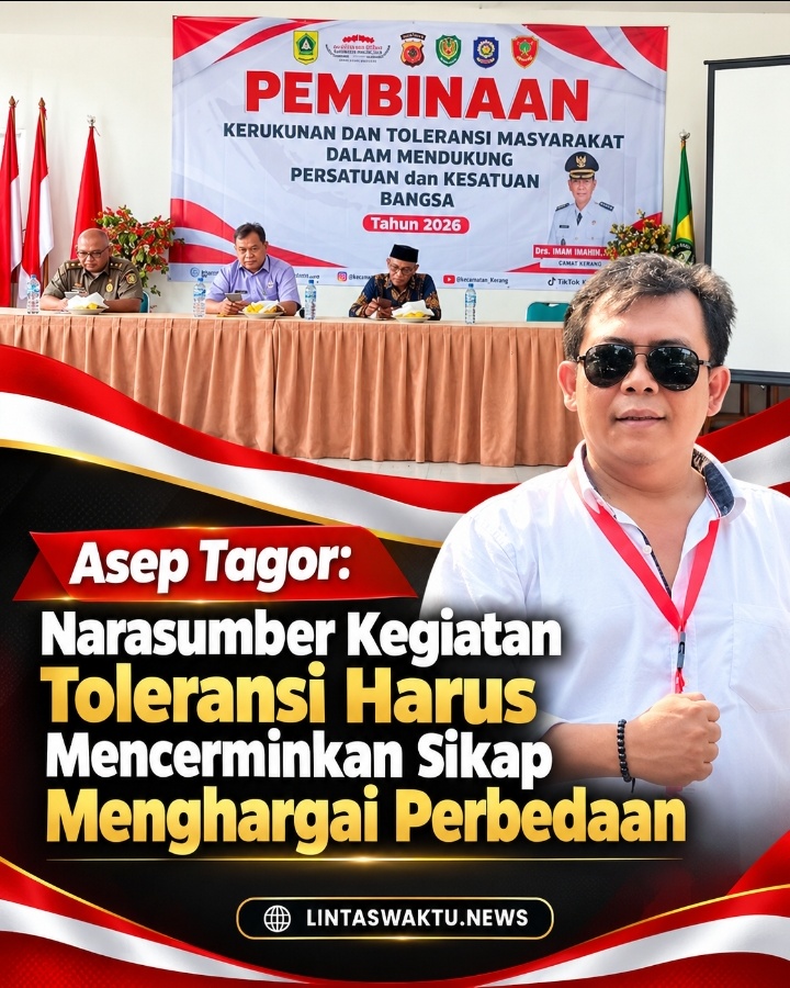 Asep Tagor: Narasumber Kegiatan Toleransi Harus Mencerminkan Sikap Menghargai Perbedaan