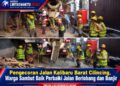 Pengecoran Jalan Kalibaru Barat Cilincing, Warga Sambut Baik Perbaiki Jalan Berlobang dan Banjir