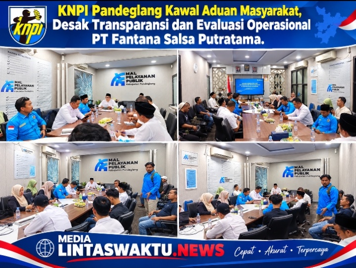 KNPI Pandeglang Kawal Aduan Masyarakat, Desak Transparansi dan Evaluasi Operasional PT Fantana Salsa Putratama