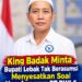 King Badak Minta Bupati Lebak Tak Berasumsi Menyesatkan Soal Hengkangnya PT PWI 6