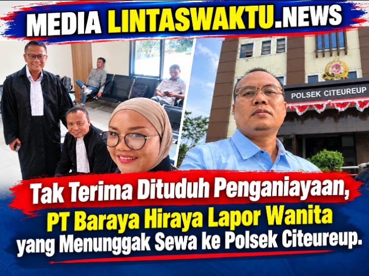 Tak Terima Dituduh Penganiayaan, PT Baraya Hiraya Lapor Wanita yang Menunggak Sewa ke Polsek Citeureup