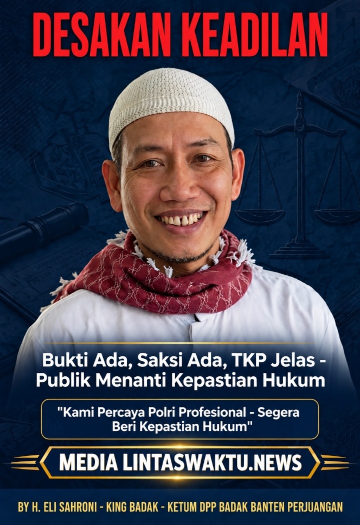 King Badak Desak Unit PPA Satreskrim Polres Lebak Segera Tetapkan Tersangka Dugaan Kasus KDRT