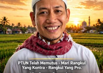 PTUN Telah Memutus, King Badak Ajak Pihak yang Kontra Untuk Legowo dan Terima Kades Kerta Ricki Jaenal Abidin Demi Persatuan Desa